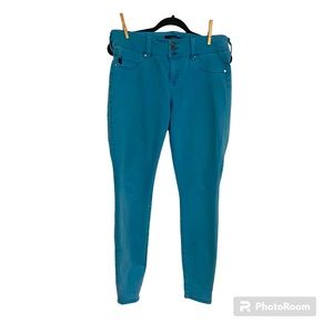 Torrid Light Turquoise Denim Jeggings Size 12R